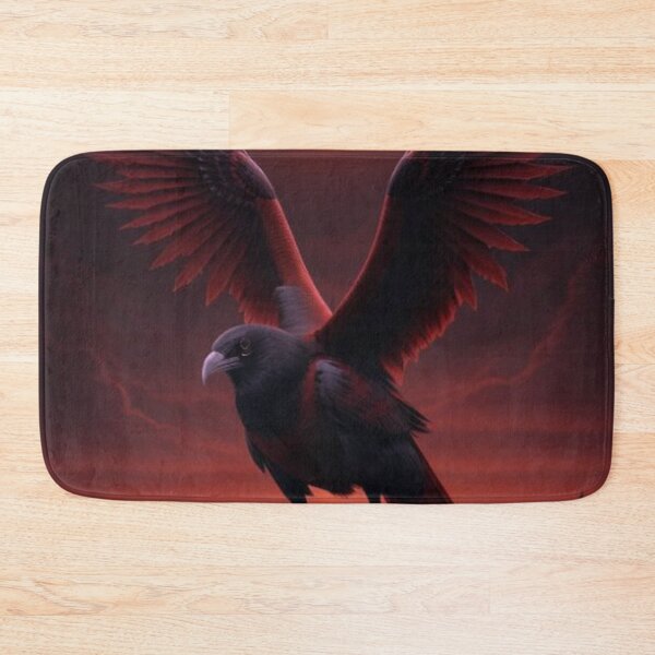 Item preview, Blood Moon Raven In Forgotten Land designed and sold by TheDarkWardrobe.