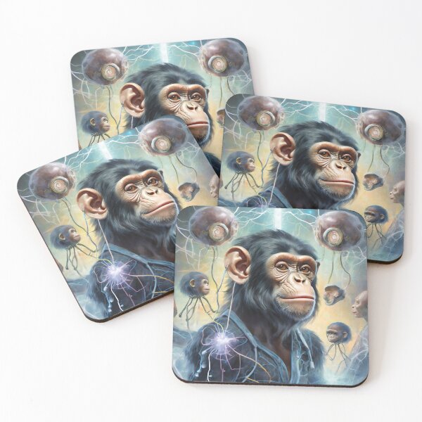 Item preview, Monkeys and Aliens No.5 designed and sold by MacTampa.
