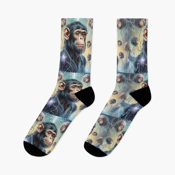 Item preview, Monkeys and Aliens No.5 designed and sold by MacTampa.