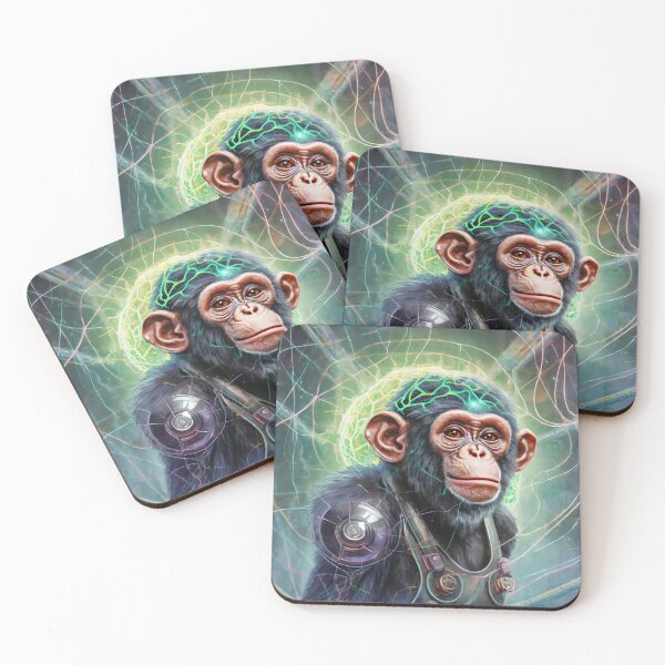Item preview, Monkeys and Aliens No.6 designed and sold by MacTampa.