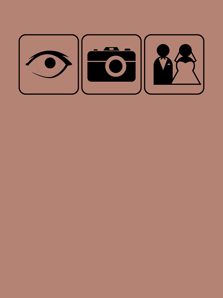 Imagen 4 de 4, Camiseta holgada boxy con la obra I Photograph Weddings, diseñada y vendida por learningcurveca.