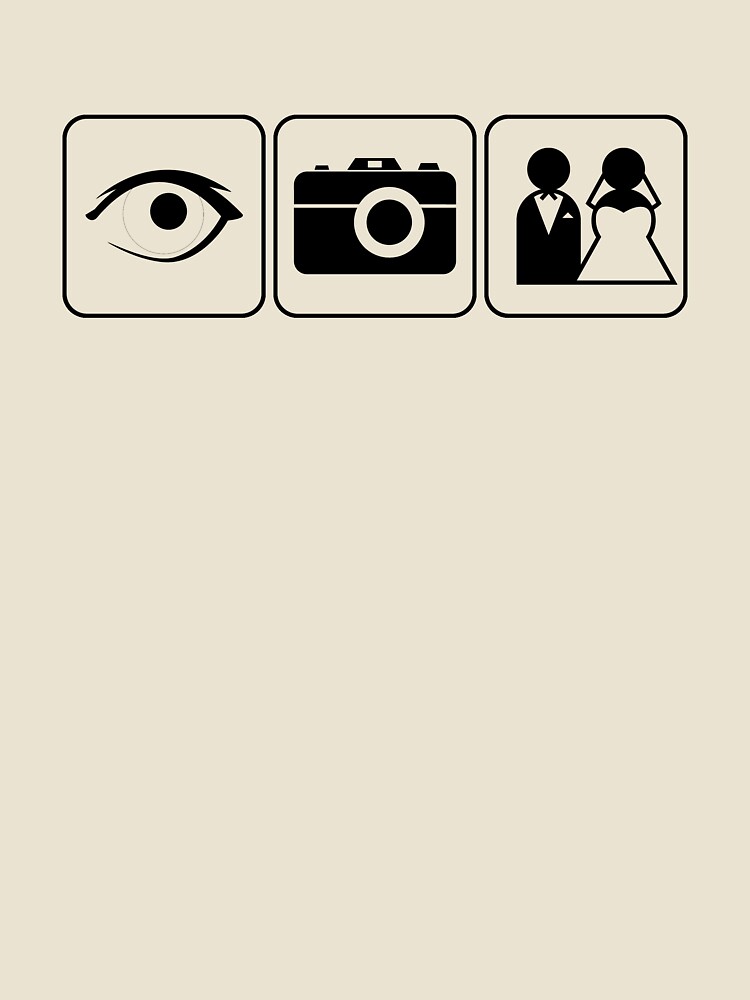 Imagen 4 de 4, Camiseta relajada con la obra I Photograph Weddings, diseñada y vendida por learningcurveca.