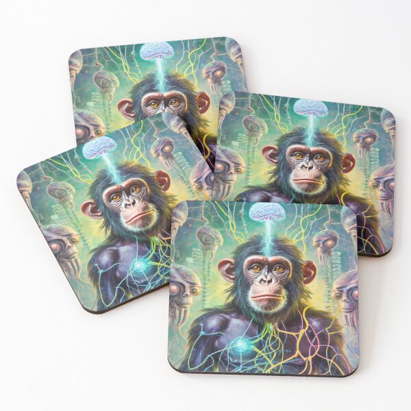 Item preview, Monkeys and Aliens No.7 designed and sold by MacTampa.