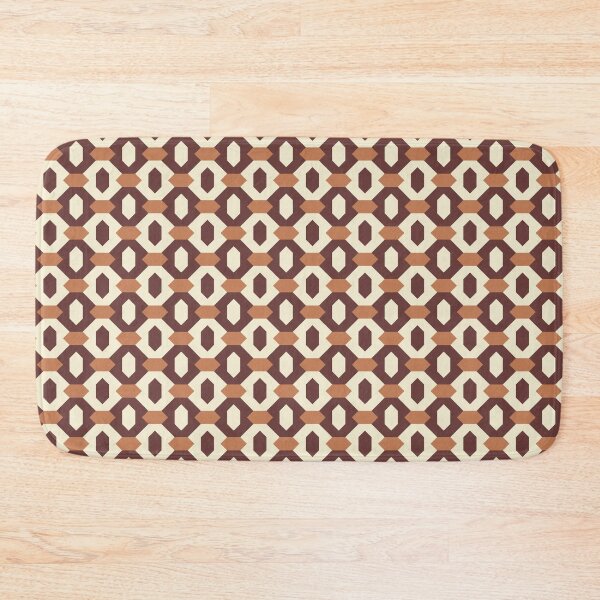 Item preview, Chinese Lattice in Warm Browns designed and sold by Harmonish.