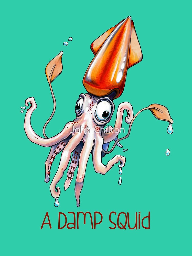 A Damp Squid by DrawnToTheSea