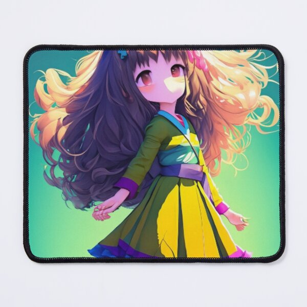 Item preview, girl in green anime designed and sold by Luxryraino.