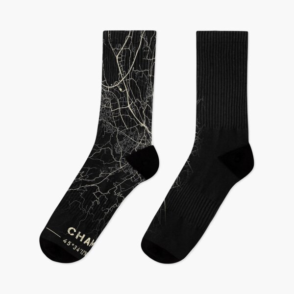 Item preview, Chambéry Map Black and White designed and sold by Jerhus.