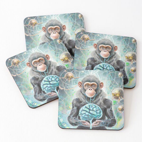 Item preview, Monkeys and Aliens No.8 designed and sold by MacTampa.