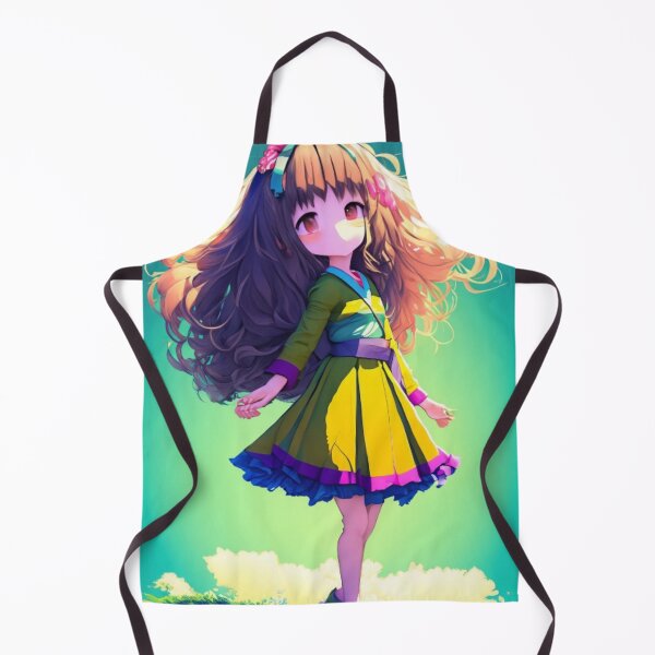 Item preview, girl in green anime designed and sold by Luxryraino.