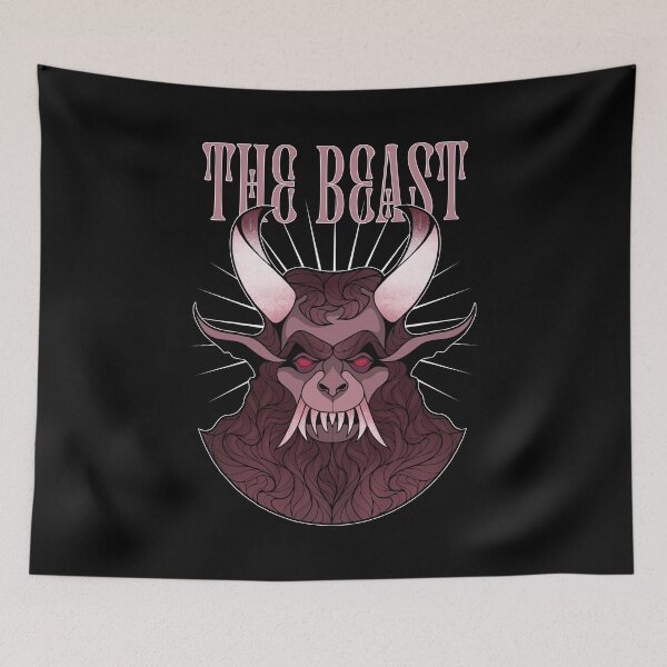 Item preview, Beware The Beast | Merry Creepy Christmas designed and sold by ObsidianDaz.