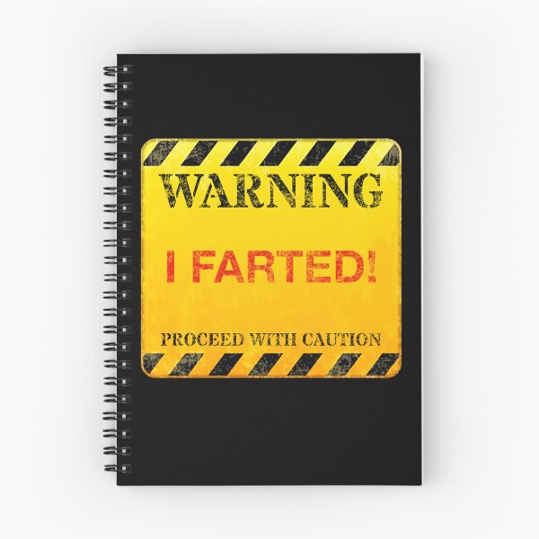 Item preview, Hilarious Human Warning Sign - I FARTED! Humor, Cheeky, Edgy Quotes/Memes T-Shirt Design designed and sold by GlobalCornerHub.