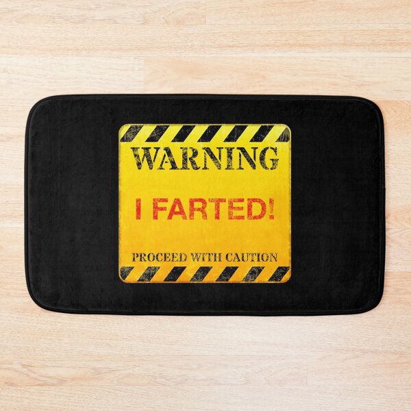 Item preview, Hilarious Human Warning Sign - I FARTED! Humor, Cheeky, Edgy Quotes/Memes T-Shirt Design designed and sold by GlobalCornerHub.