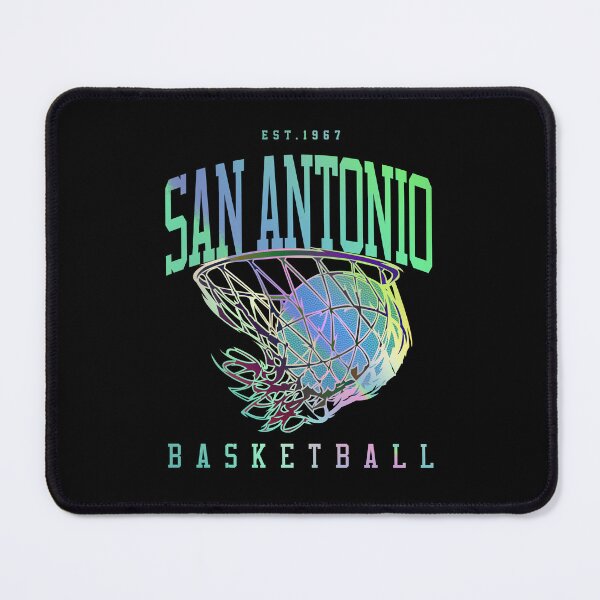 Artikelvorschau, San Antonio Basketball Vintage Court Holo entworfen und verkauft von AllTimeBallers.
