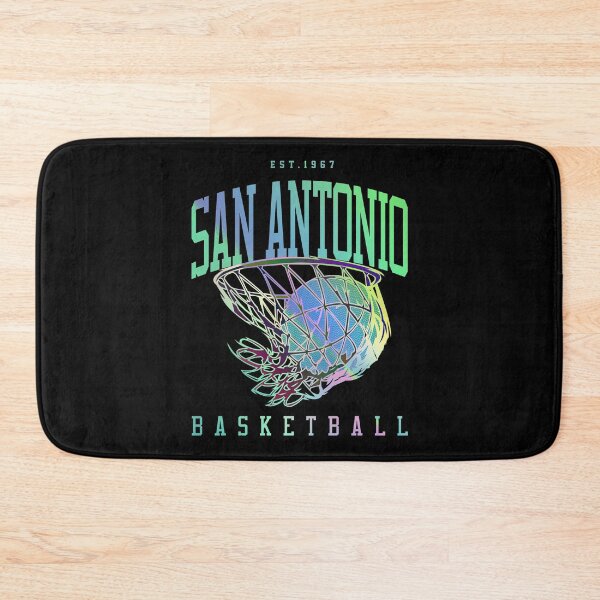 Item preview, San Antonio Basketball Vintage Court Holo designed and sold by AllTimeBallers.