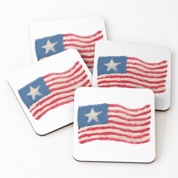 Item preview, Americana Oil Paint Flag designed and sold by Oruel2727.
