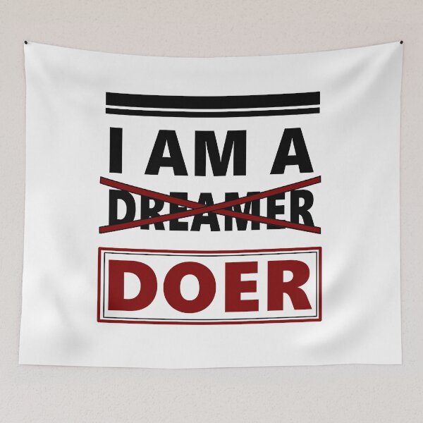 Item preview, I am a DOER designed and sold by museinbriefs.