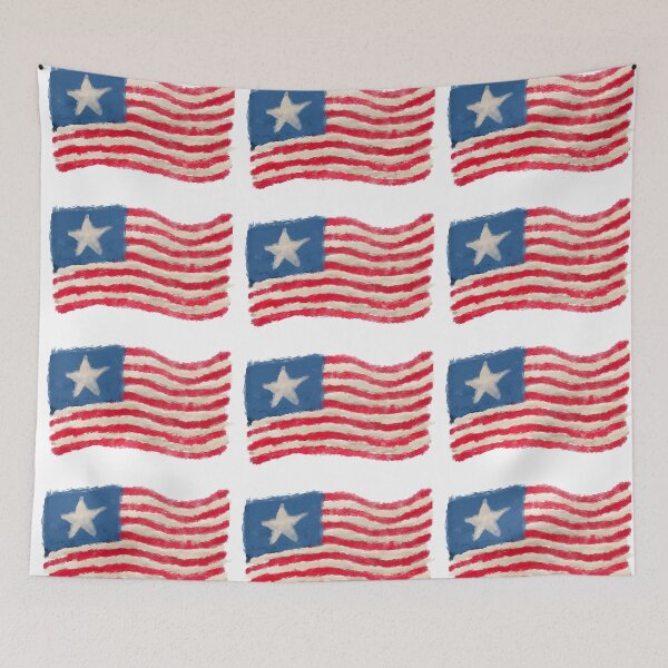 Item preview, Americana Oil Paint Flag designed and sold by Oruel2727.