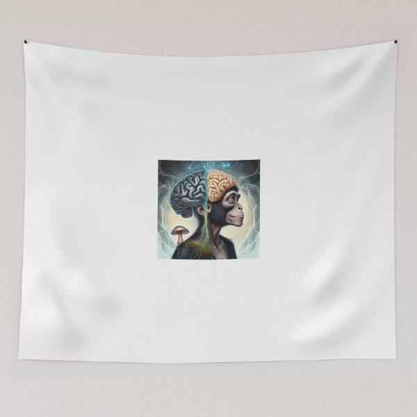 Item preview, Monkeys and  Mushrooms No.1 designed and sold by MacTampa.
