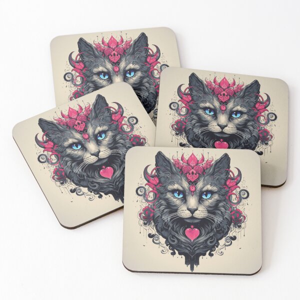 Item preview, Frenzy Cat 141 designed and sold by MyFancyDesigns.