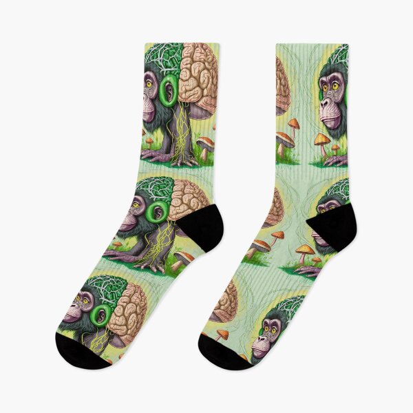 Item preview, Monkeys and  Mushrooms No.2 designed and sold by MacTampa.