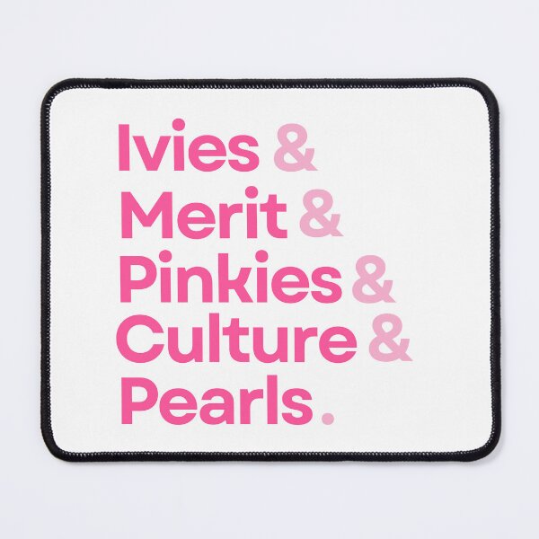 Item preview, Ivies and Pearls and More (All Pink Text) designed and sold by WhyIsSherriSo.