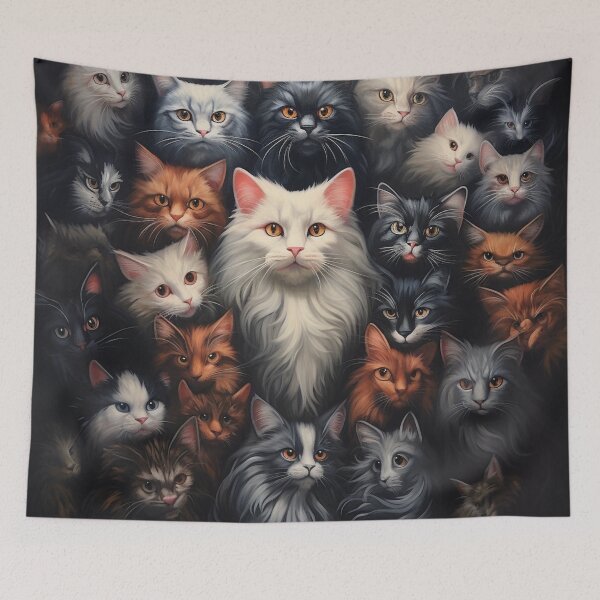 Item preview, Frenzy Cat 143 designed and sold by MyFancyDesigns.