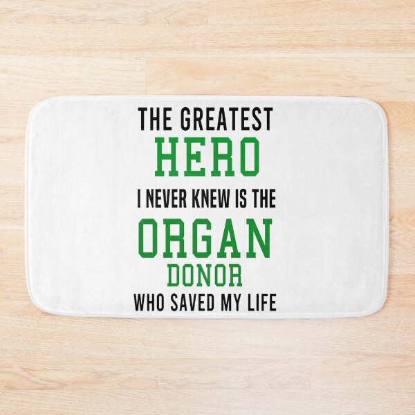 Item preview, The Greatest Hero I never Knew Is The Organ Donor That Saved My Life Organ Donor Awareness designed and sold by Color-Sparkle.