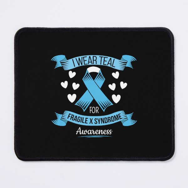 Item preview, I Wear Teal for Fragile X Syndrome Awareness Shirt designed and sold by AdiApparel.