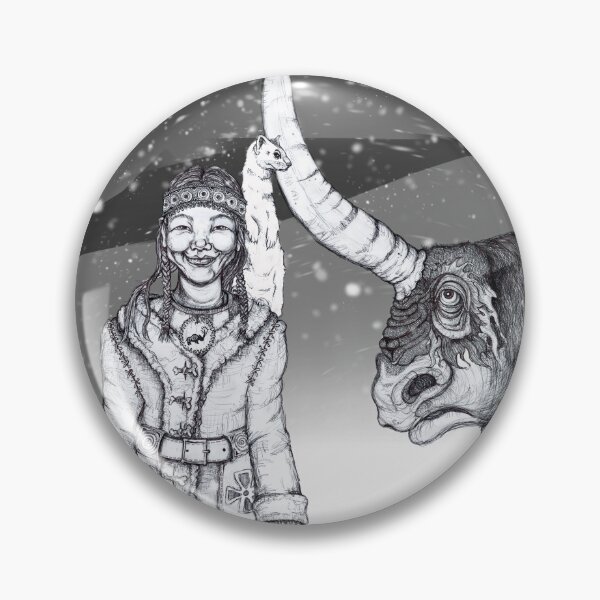 Item preview, Novice Shaman Successfully Summons a Juvenile Tundra Unicorn from the Elementals designed and sold by Pat R. Steiner.