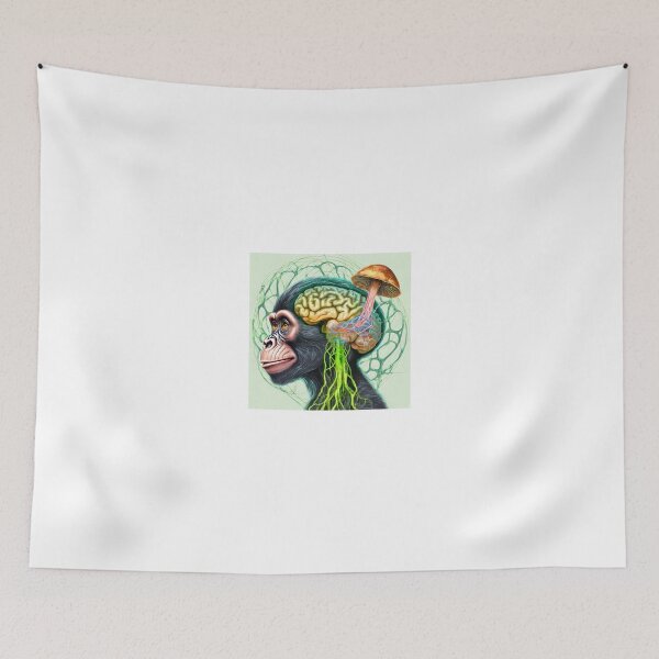Item preview, Monkeys and  Mushrooms No.3 designed and sold by MacTampa.