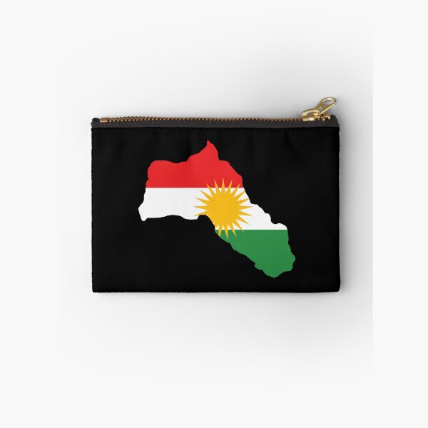 Item preview, Mapa de la bandera de Kurdistán designed and sold by feether-store.