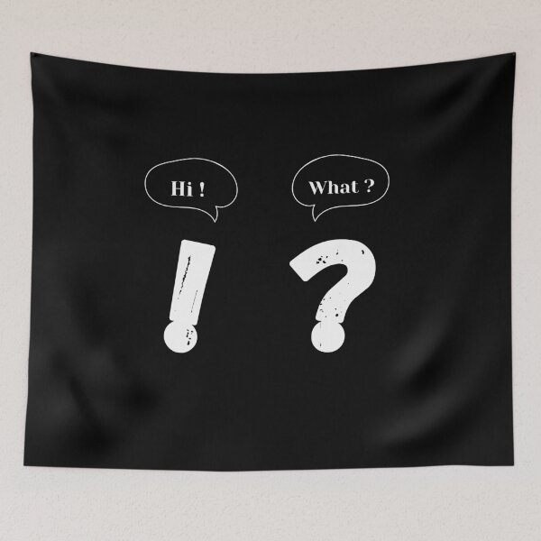 Item preview, Hi ! What ? designed and sold by rafal12345.