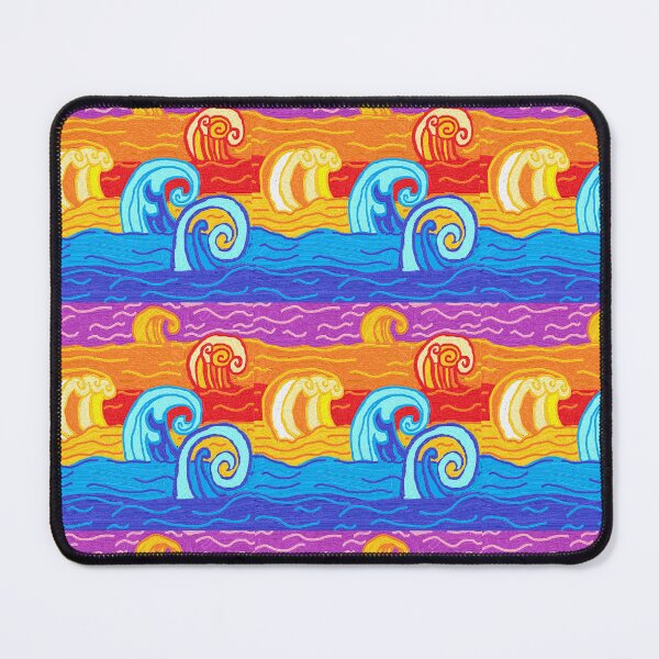 Item preview, wave, vintage wave patterns, oil painting designed and sold by zzzozzo.