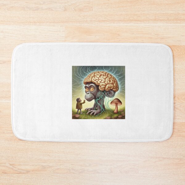 Item preview, Monkeys and  Mushrooms No.4 designed and sold by MacTampa.