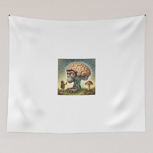 Item preview, Monkeys and  Mushrooms No.4 designed and sold by MacTampa.
