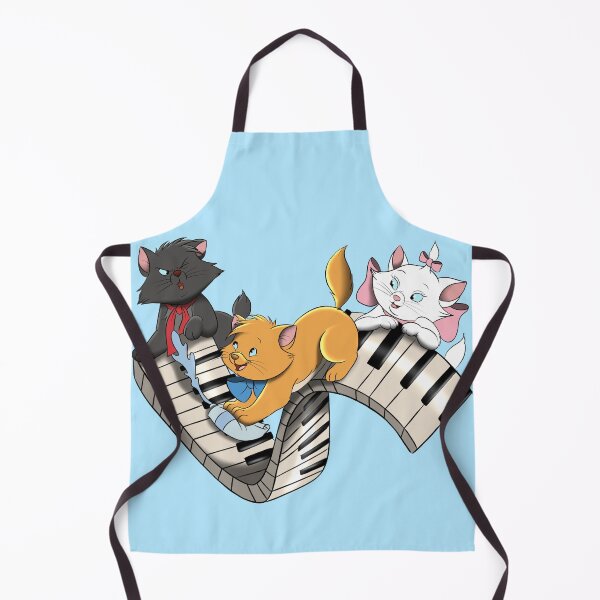 Artikelvorschau, Klavierkätzchen Aristocats entworfen und verkauft von Leahsartworks.