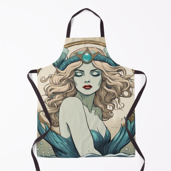 Item preview, Arista Art Deco Mermaid designed and sold by EclecticDen.