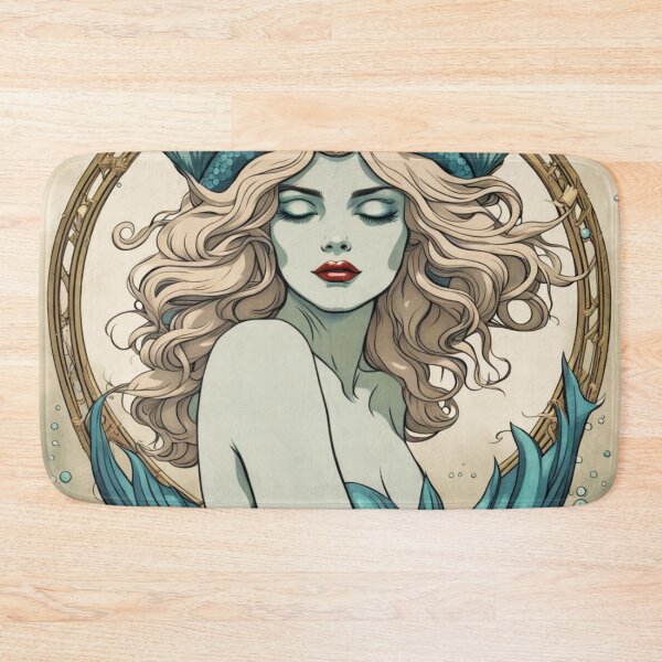 Item preview, Arista Art Deco Mermaid designed and sold by EclecticDen.