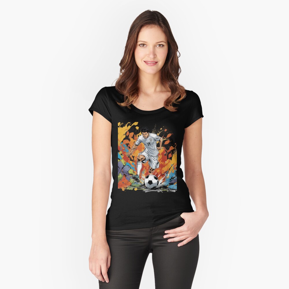 Item preview, Fitted Scoop T-Shirt designed and sold by macadolie.