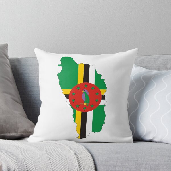 Item preview, dominica flag map designed and sold by tony4urban.