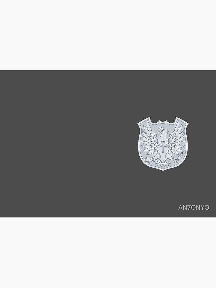 "Black Clover - Silver Eagle Crest" Hardcover Journal by AN7ONYO