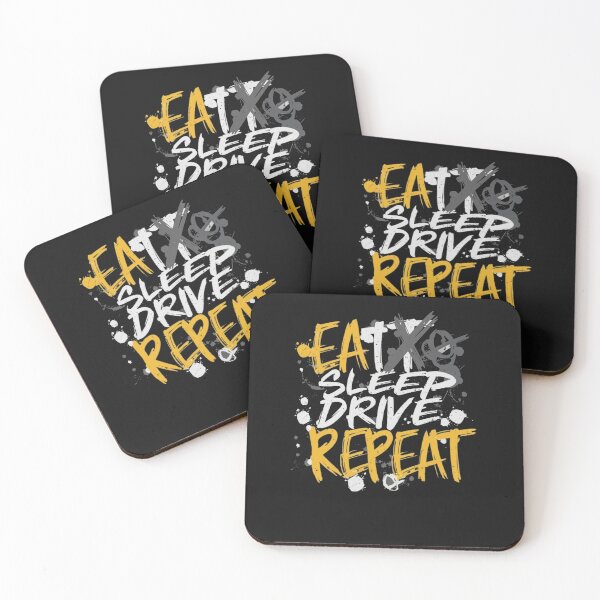 Item preview,  Eat Sleep Drive Repeat designed and sold by artbyfattah.