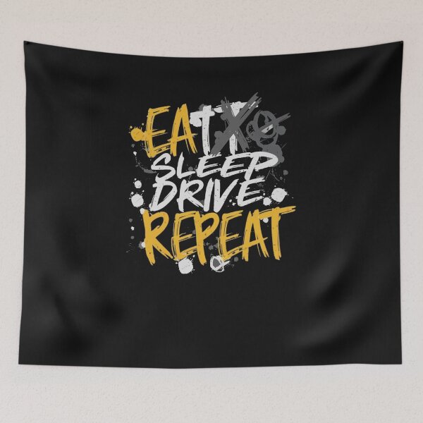 Item preview,  Eat Sleep Drive Repeat designed and sold by artbyfattah.