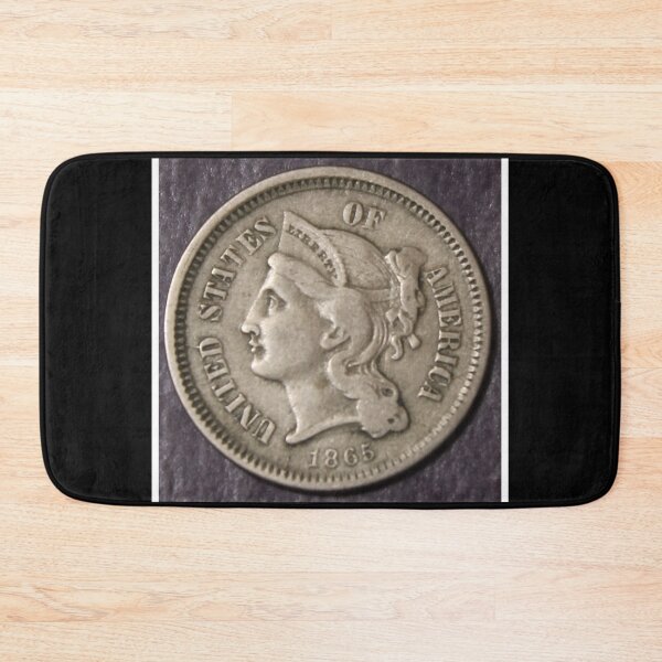 Item preview, 1865 Three Cent Nickel XF designed and sold by coinsxcrochet.