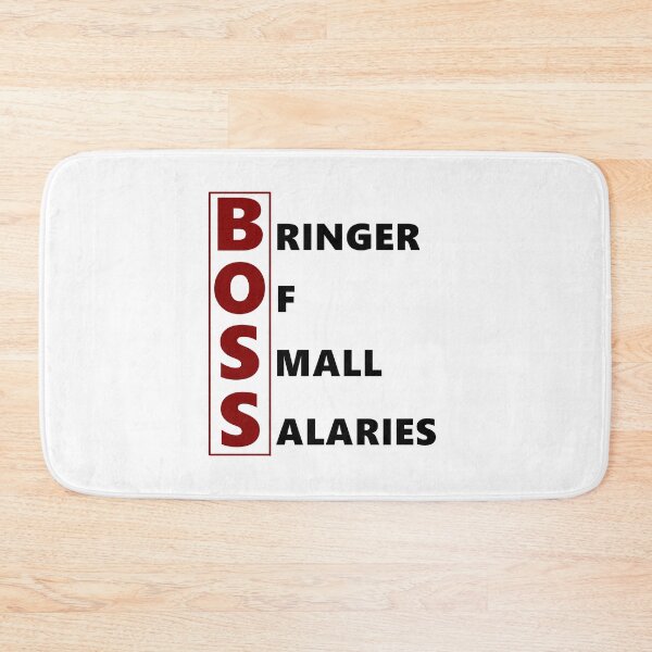 Item preview, Boss: Bringer of Small Salaries designed and sold by museinbriefs.