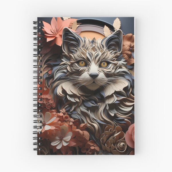 Item preview, Quilled Garden: A Feline's Repose designed and sold by WFTan.