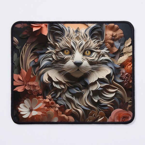 Item preview, Quilled Garden: A Feline's Repose designed and sold by WFTan.