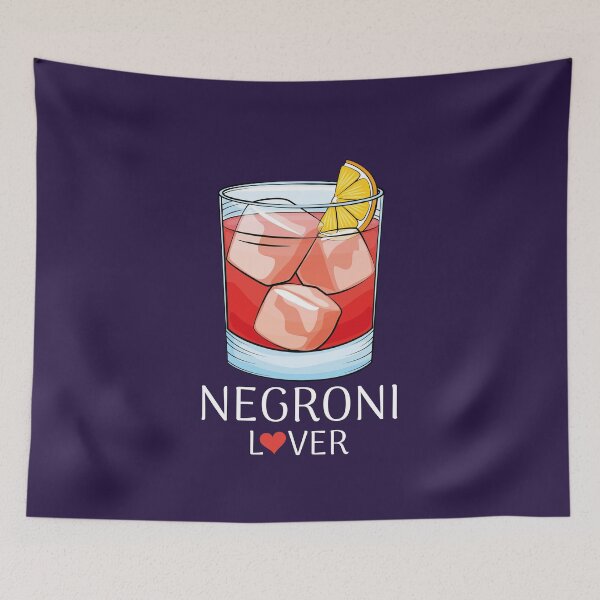 Item preview, Negroni Shirt for Italian Cocktail lover designed and sold by AdiApparel.