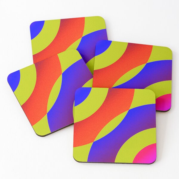 Item preview, Four Bright Colors Geometry Pattern  designed and sold by Pattern Hub.