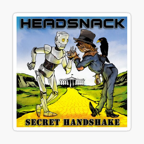 Headsnack - Secret Handshake Sticker